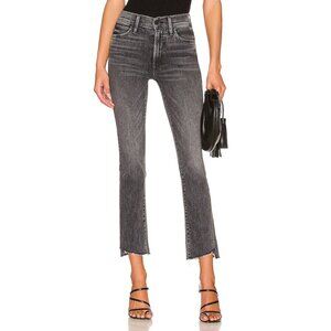 MOTHER High Waisted Rascal Ankle Step Fray in Night Garden Size 29